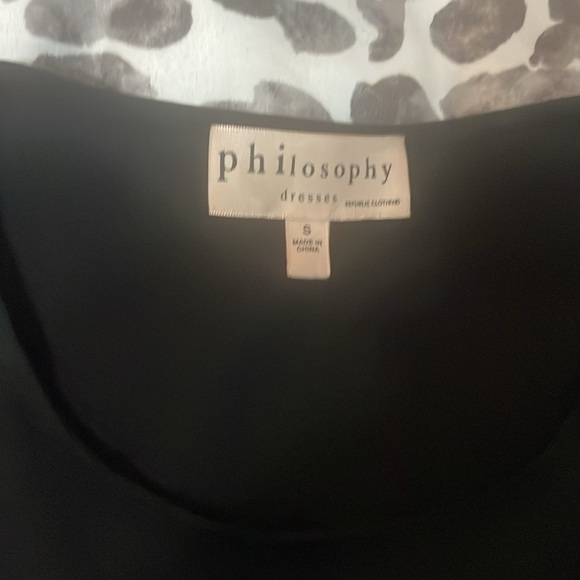 Philosophy Playful open shoulder Black dress - Picture 4 of 6